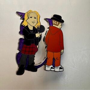 NWT Jay and Ice letter 'U' pin from the Hocus Pocus Movie Name Mystery pin